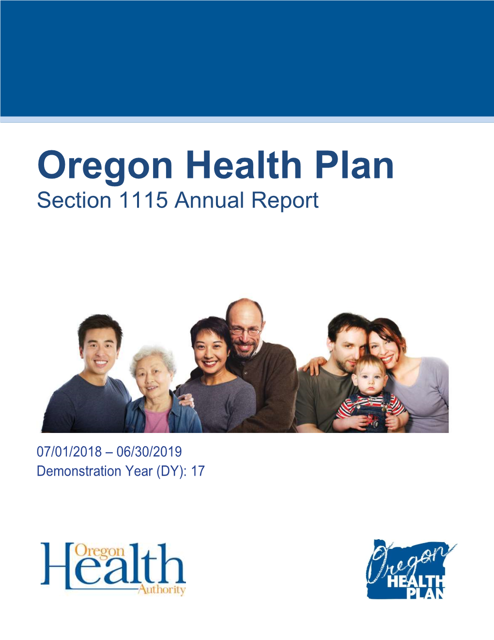 Oregon Health Plan Section 1115 Annual Report