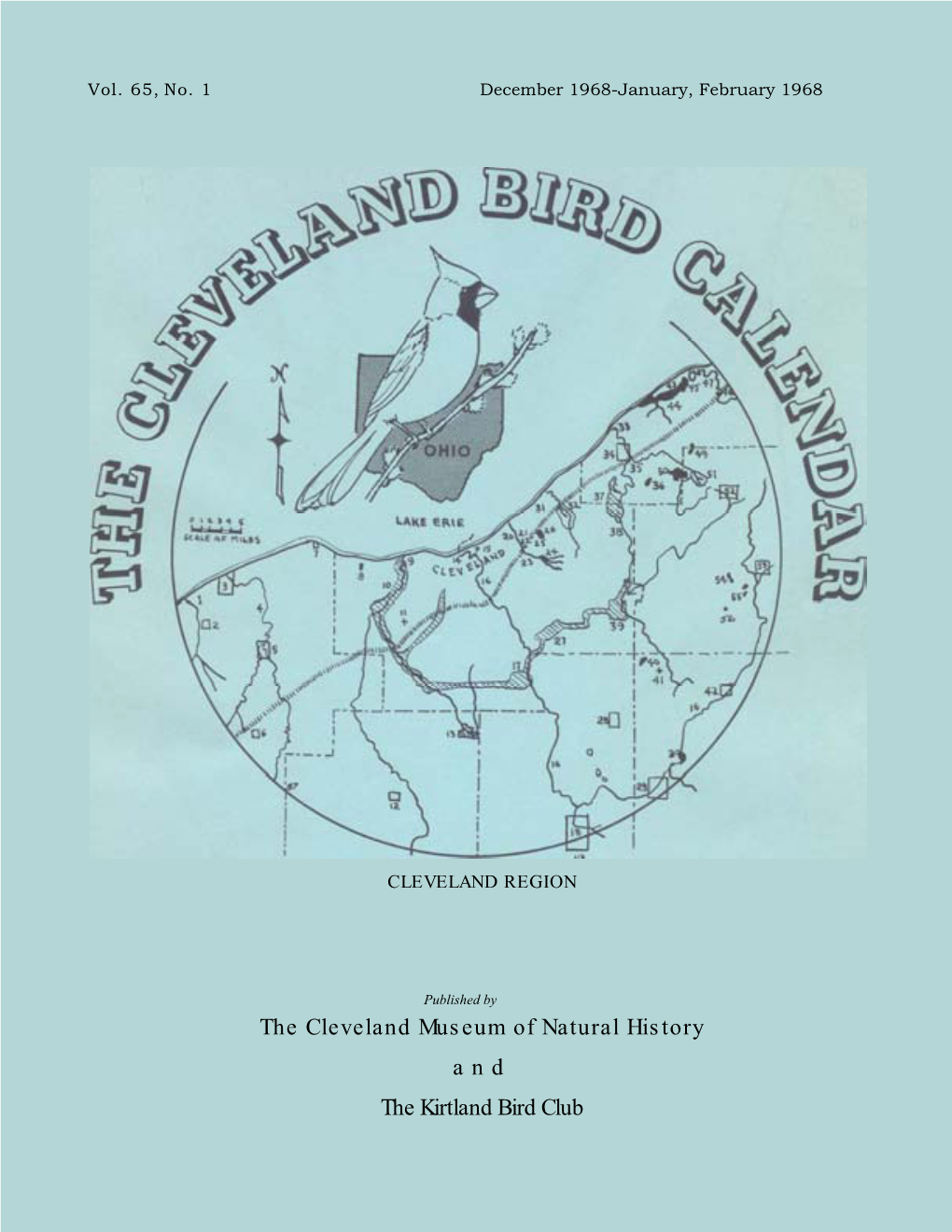 Cleveland Bird Calendar Vol065