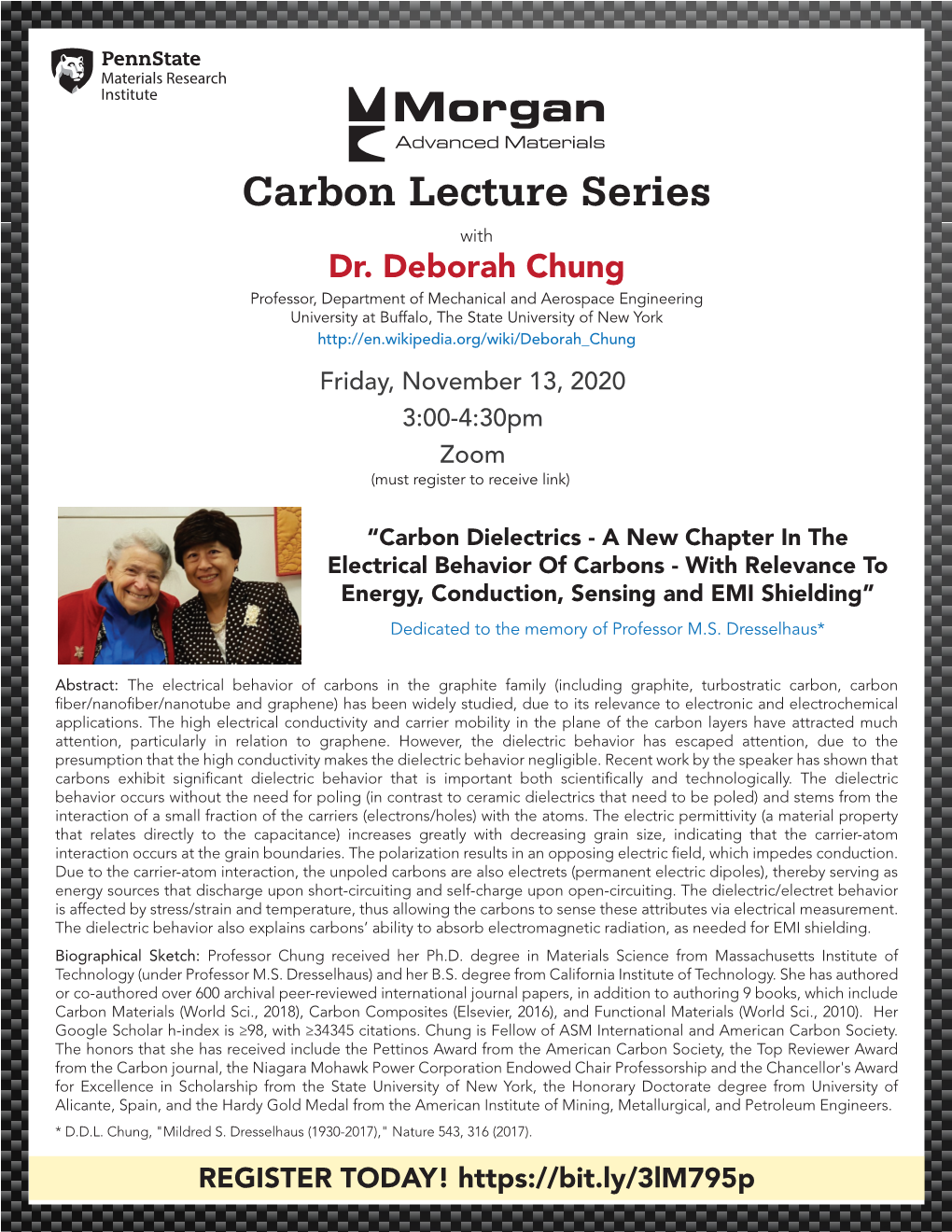 MAM Carbon Lecture Series 2019 Sept06