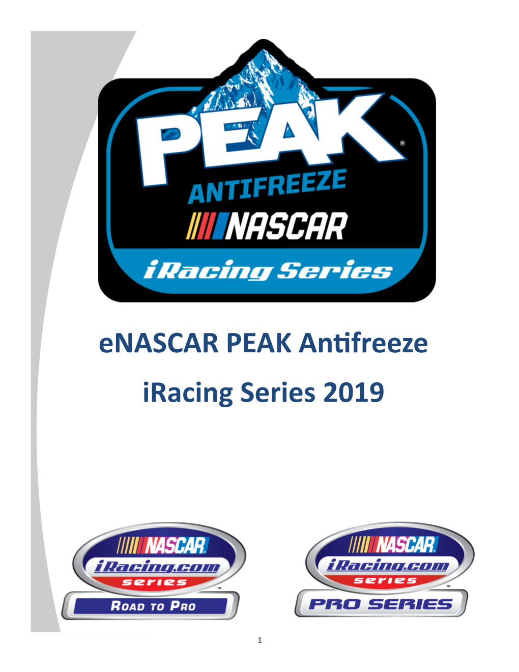 Enascar PEAK Antifreeze Iracing Series 2019