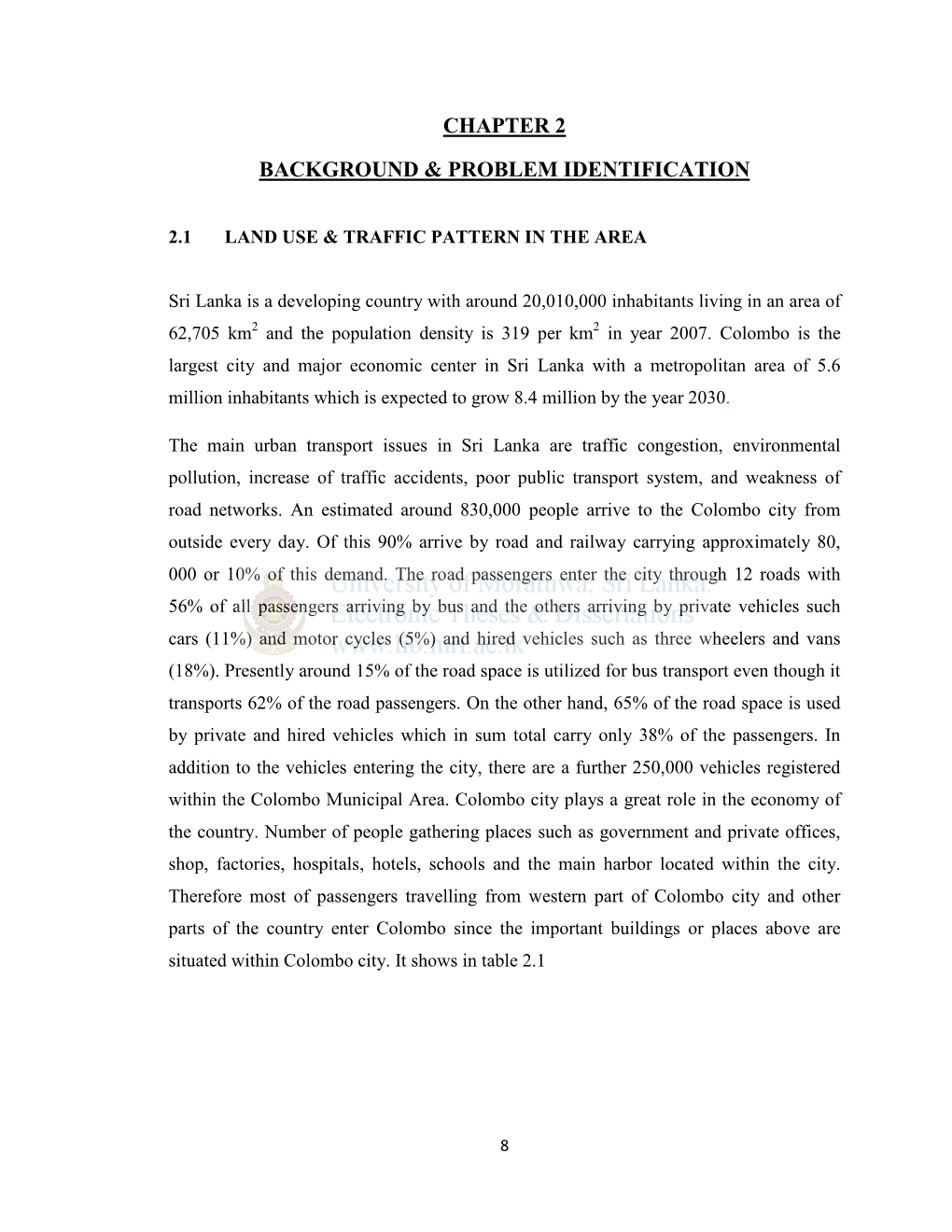 Chapter 2 Background & Problem Identification