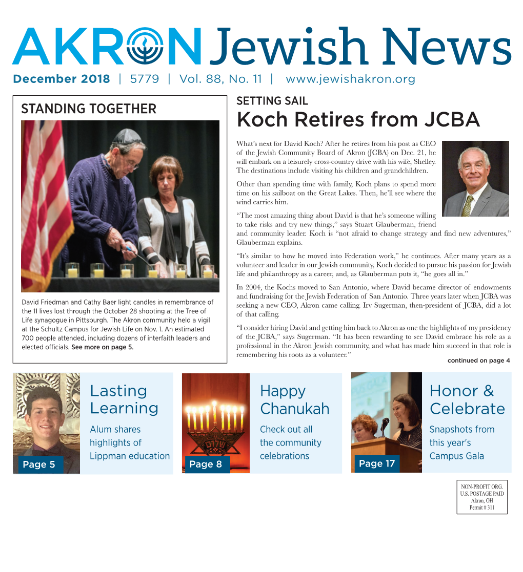 Koch Retires from JCBA