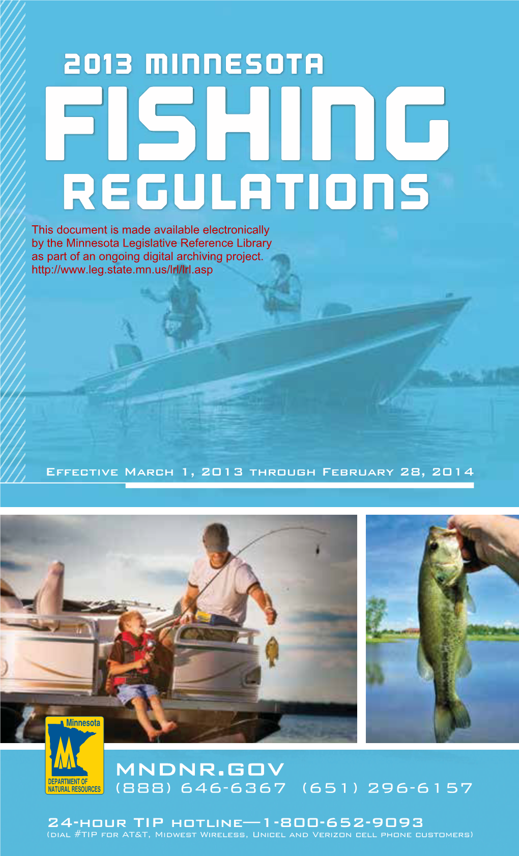 2013 Minnesota Fishing Regulations