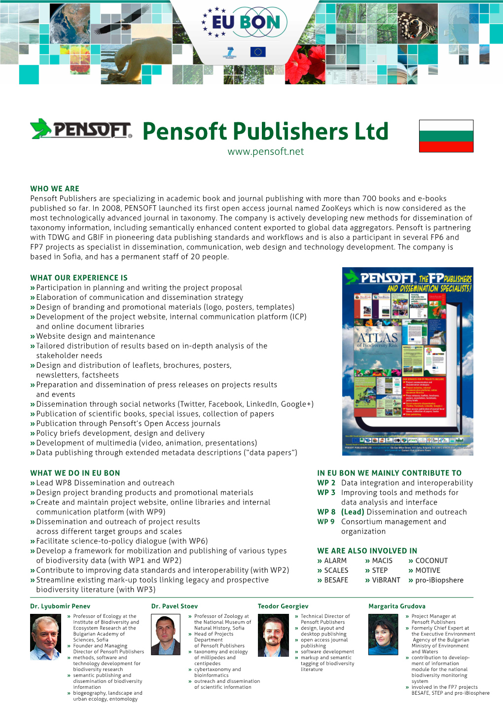 Pensoft Publishers Ltd