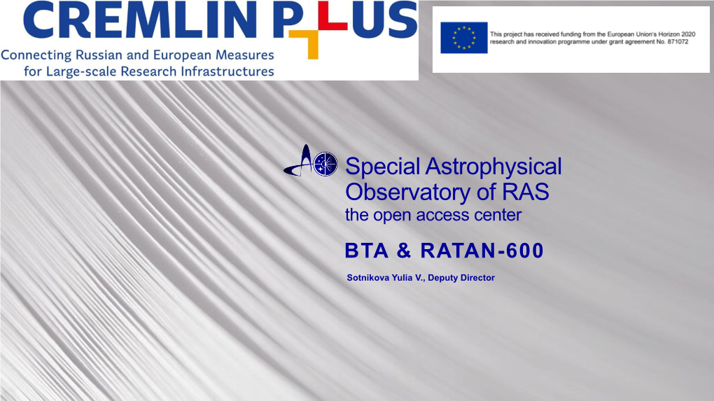 The RATAN-600 Radio Telescope