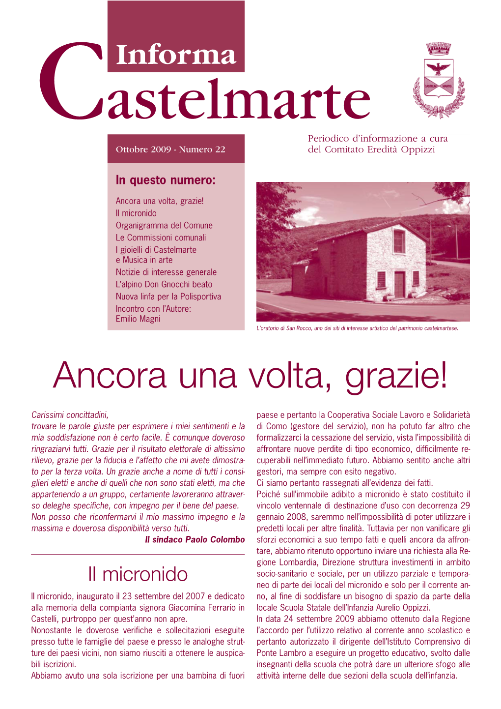 Castelmarte Informa Nr. 22
