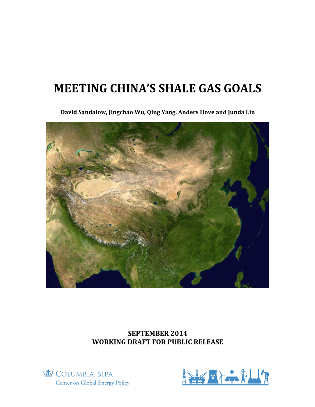 Meeting China's Shale Gas Goals