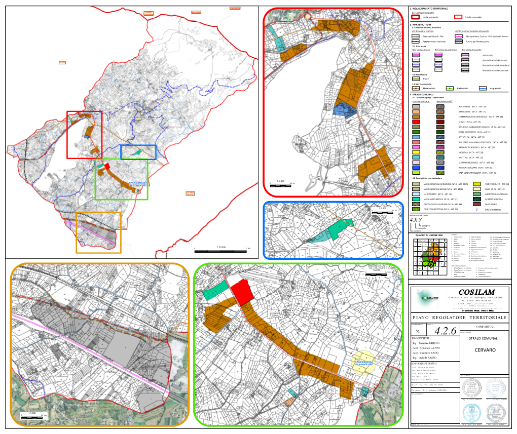 4.2.6 DESCRIZIONE: PROGETTISTI STRALCI COMUNALI Ing