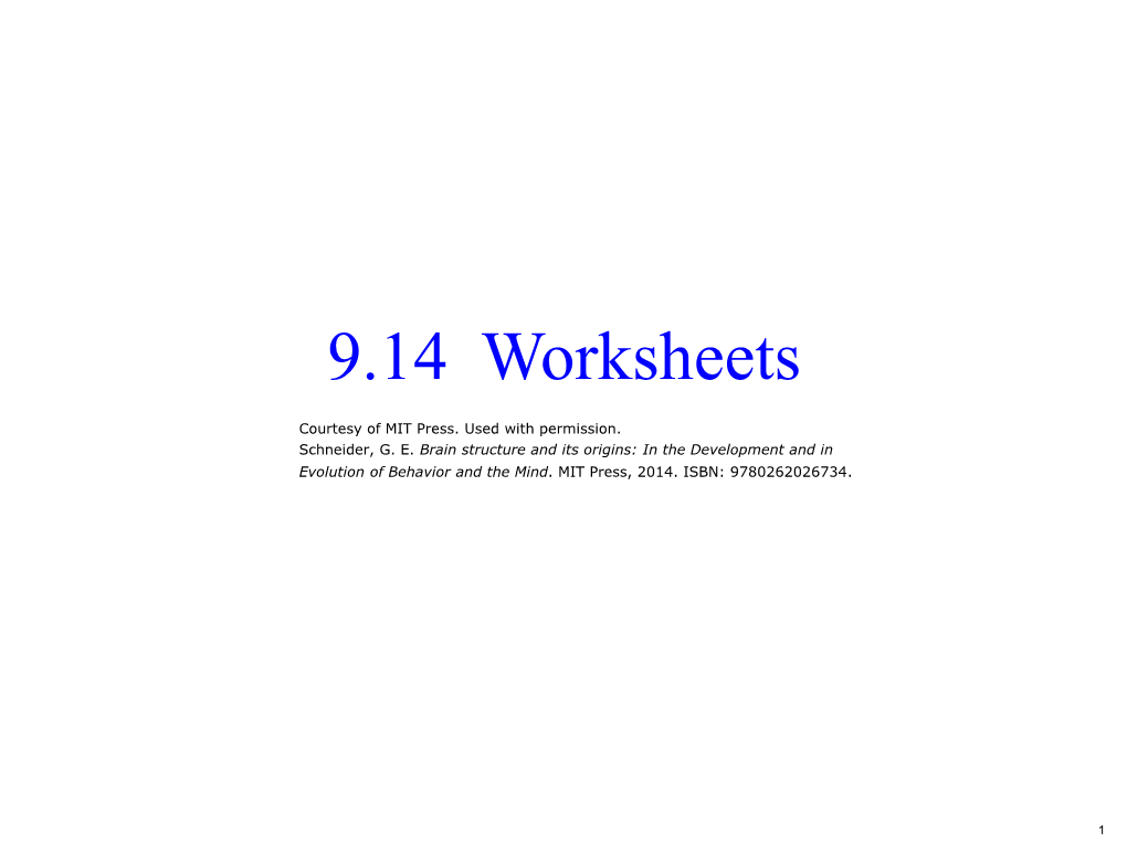 9.14 Homework Assignment 3 Worksheets