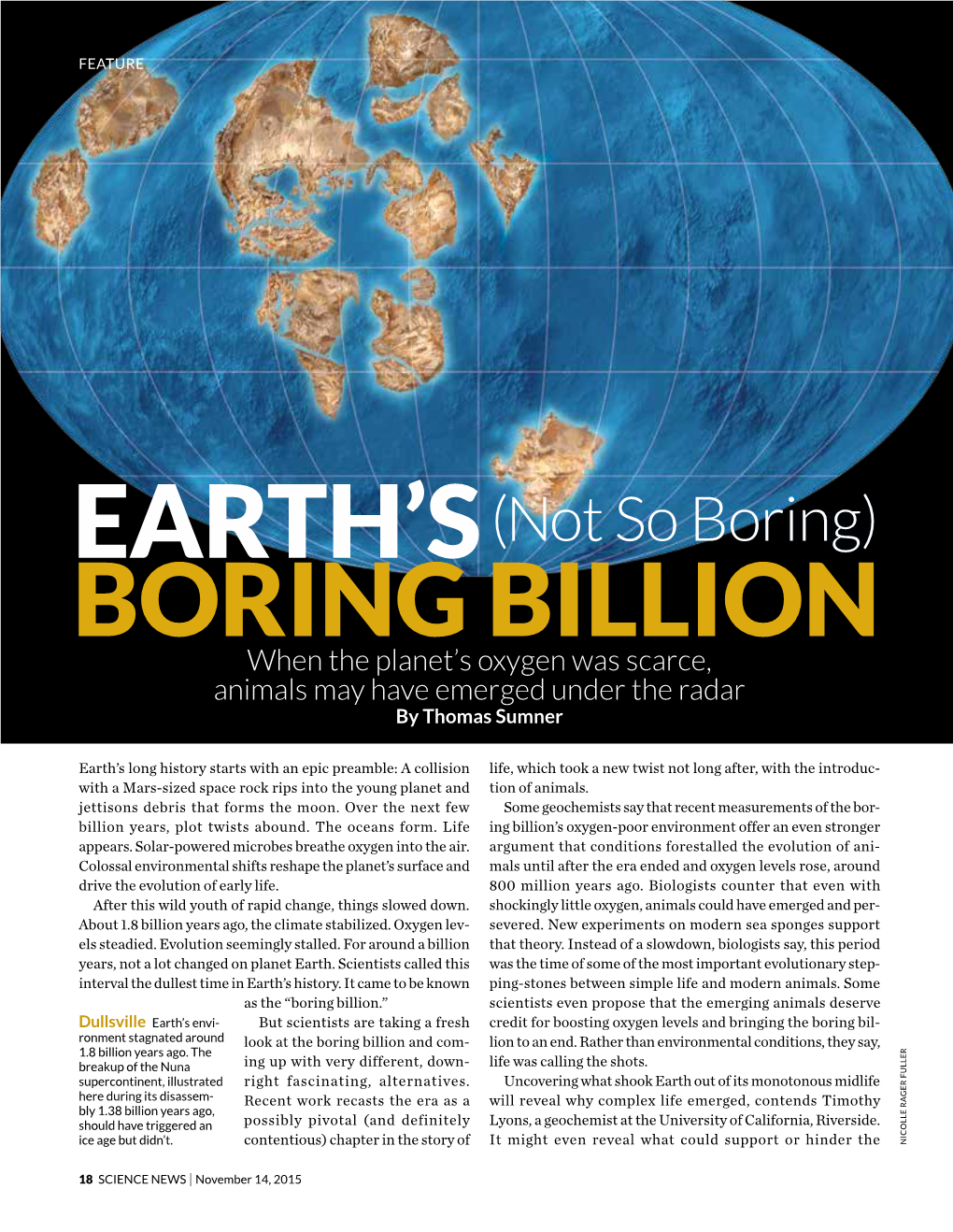 Boring Billion Earth's