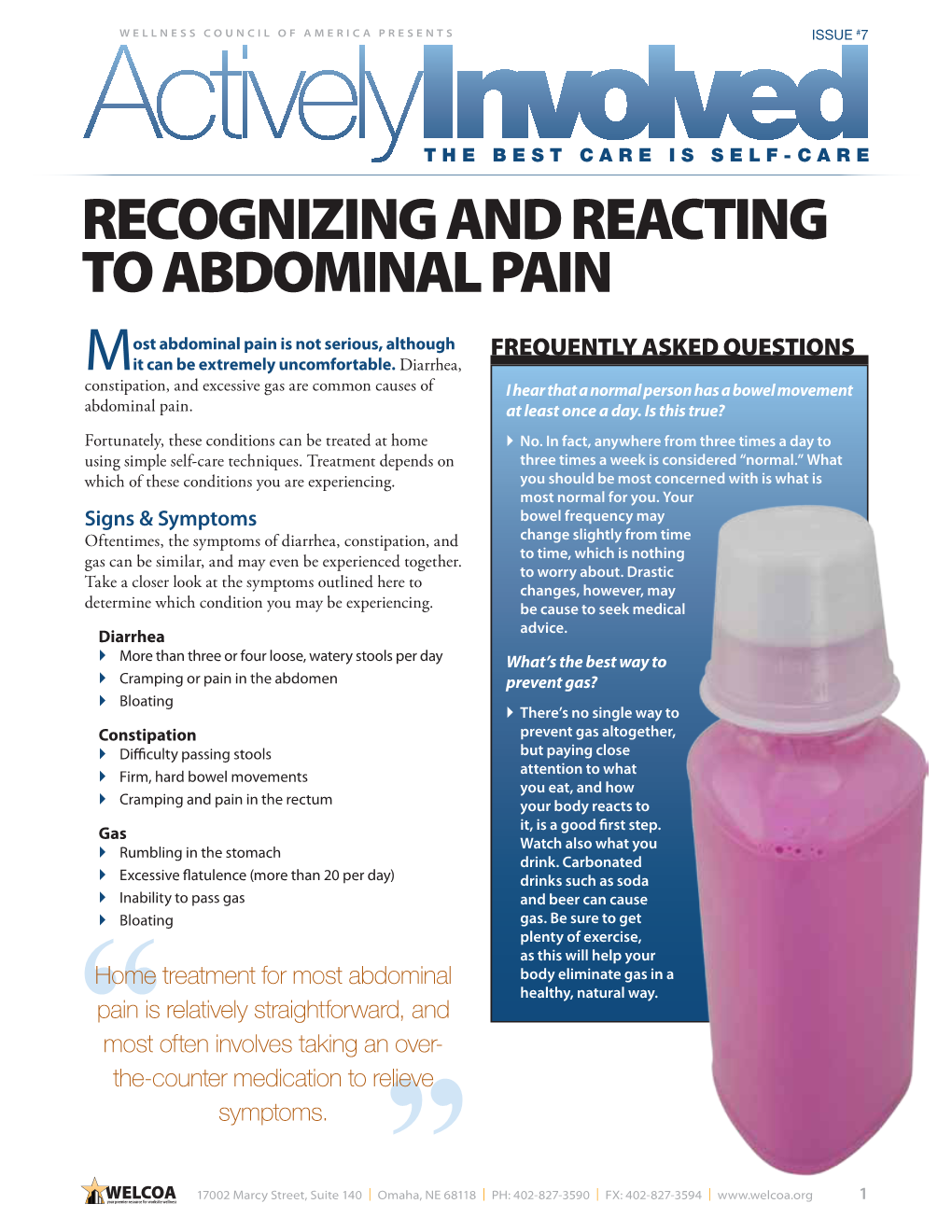 Recognizing and Reacting to Abdominal Pain