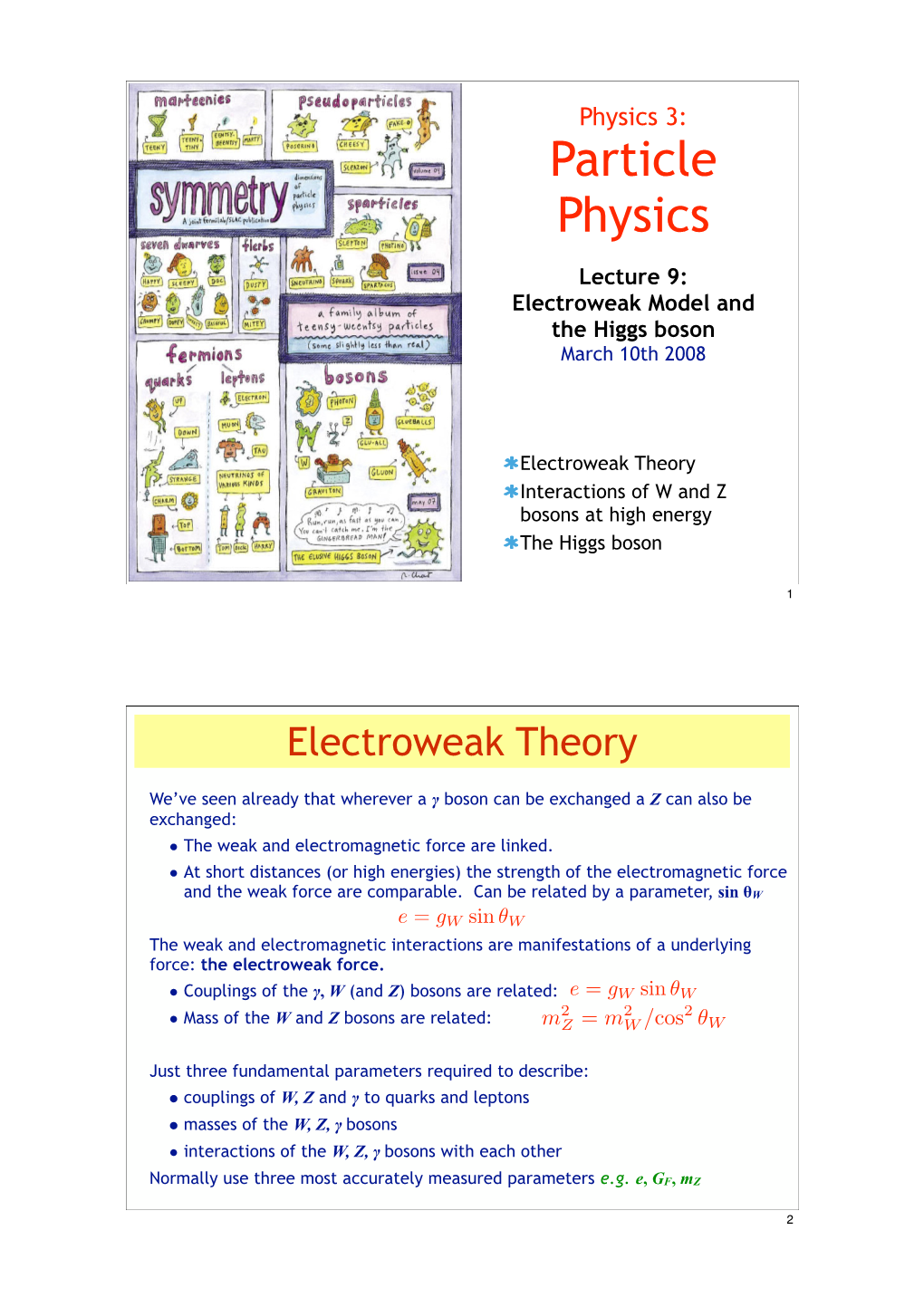 Particle Physics