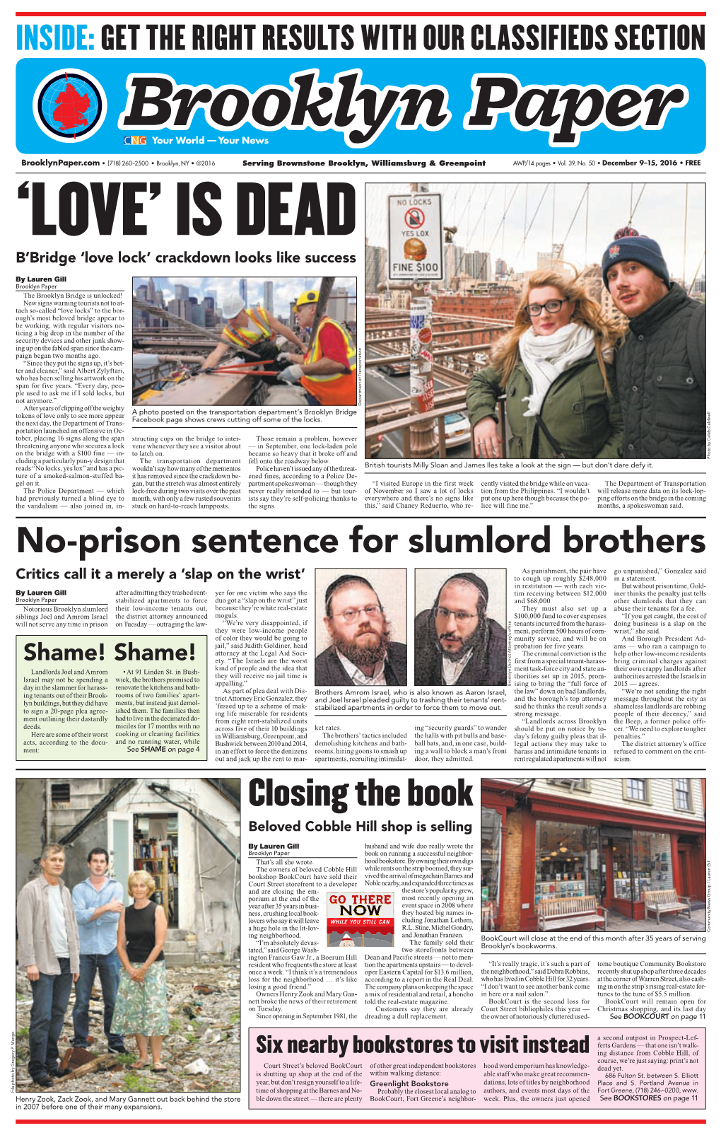 No-Prison Sentence for Slumlord Brothers