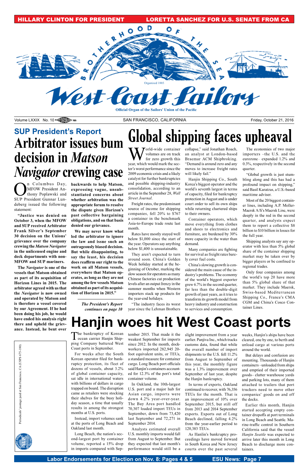 Global Shipping Faces Upheaval