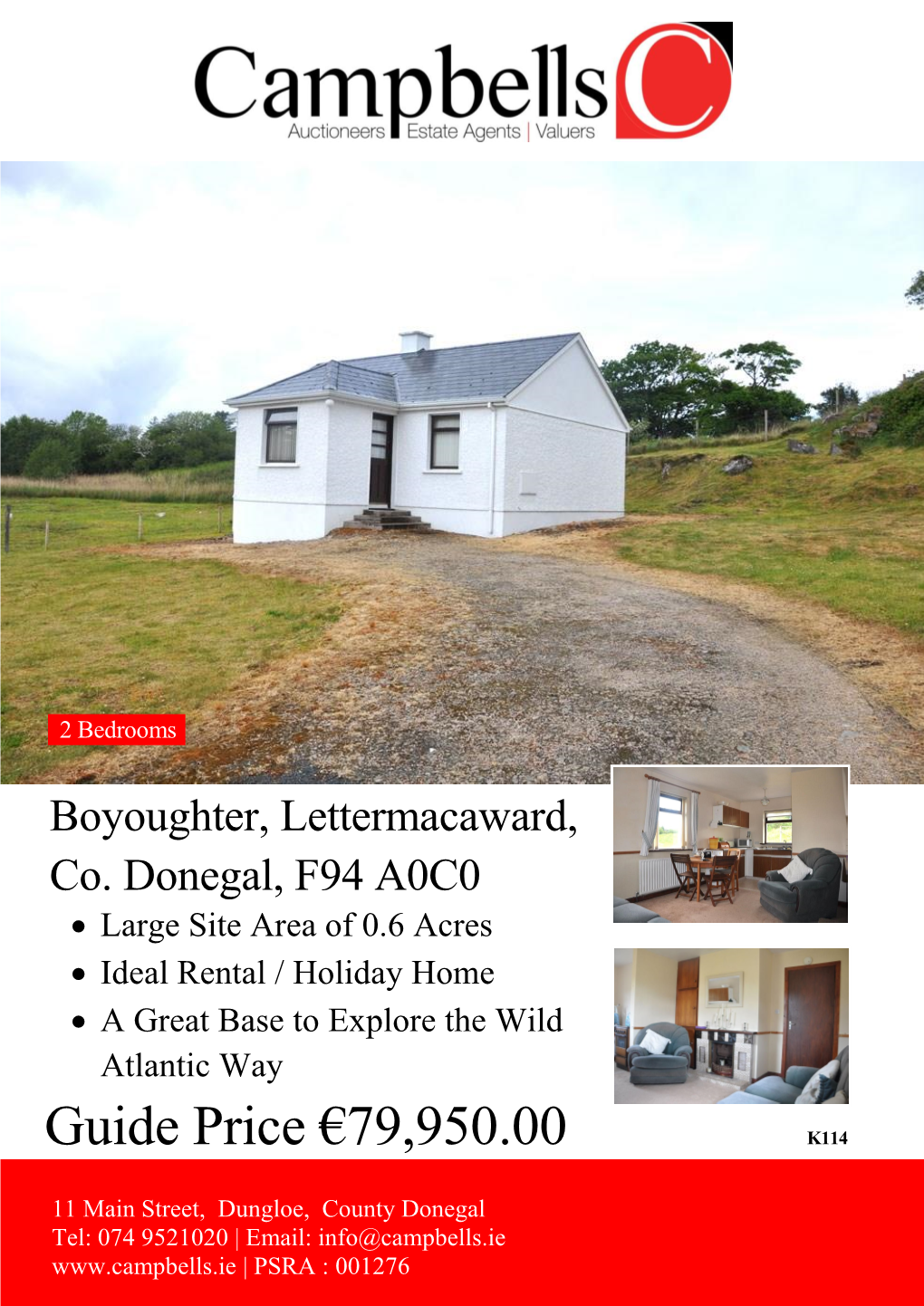 Boyoughter, Lettermacaward, Co. Donegal, F94 A0C0