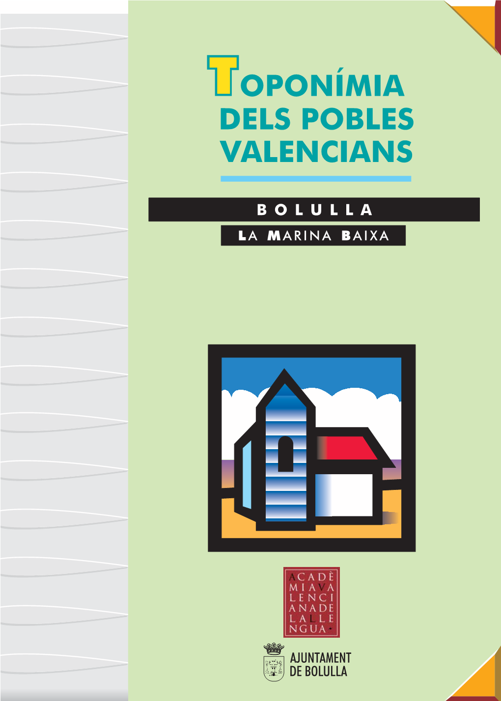 BOLULLA | Toponímia Dels Pobles Valencians