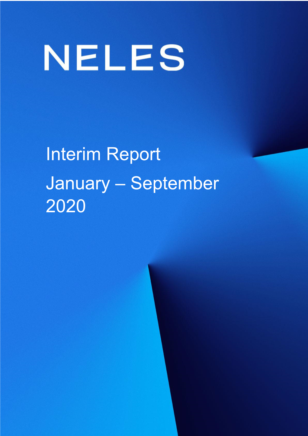 Interim Report January – September 2020 1