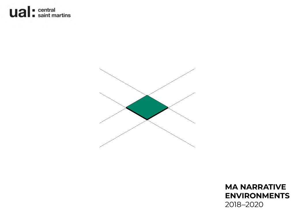 MA Narrative Environment 2020 Catalogue