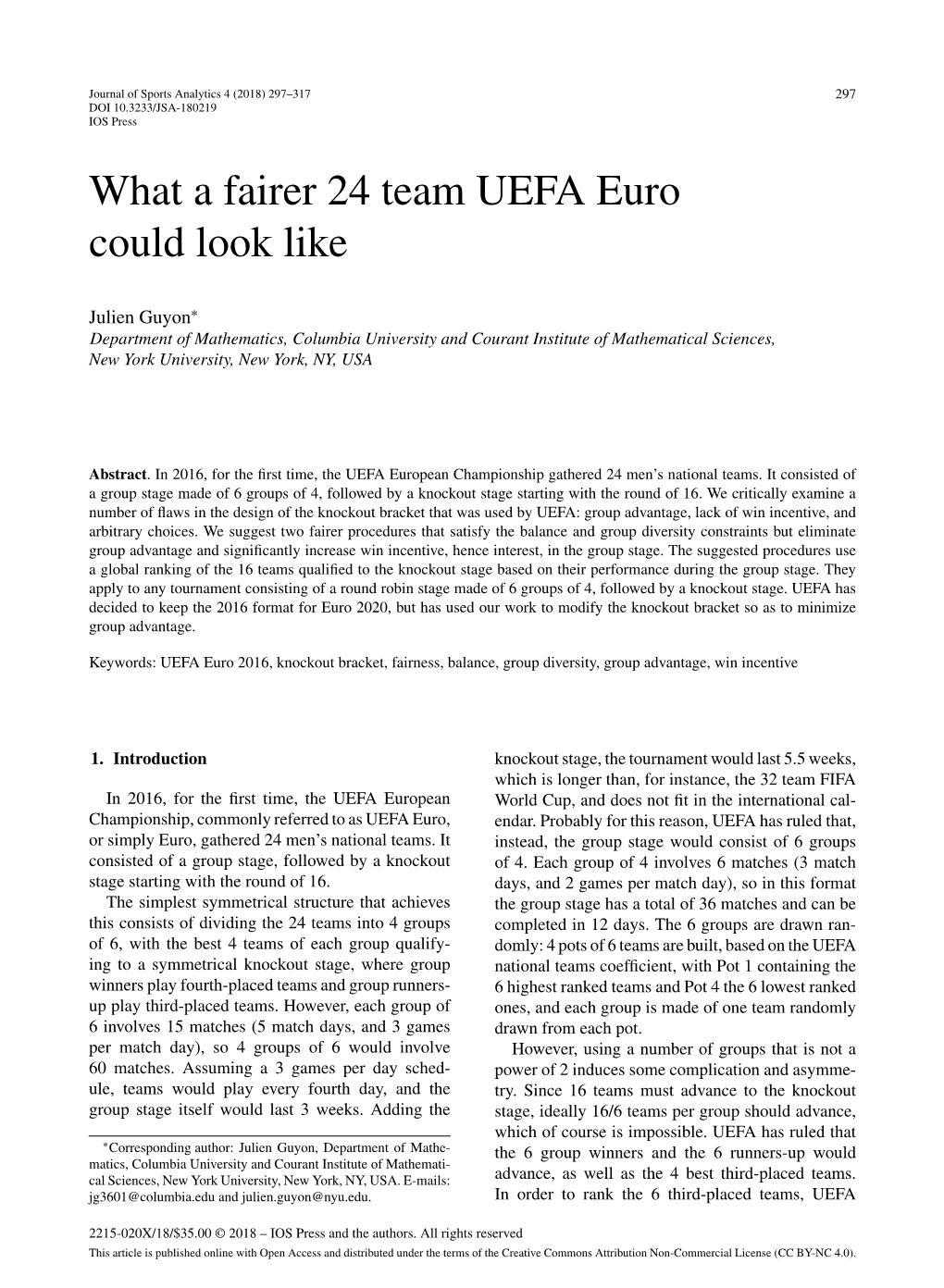 What a Fairer 24 Team UEFA Euro Could Look Like