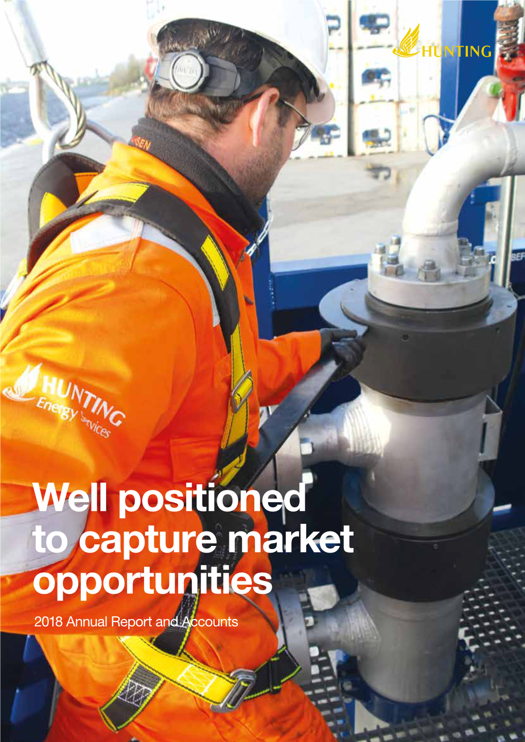 Well Positioned to Capture Market Opportunities 2018 Annual Report and Accounts Hunting Is a Key Supplier to the Upstream Oil and Gas Industry