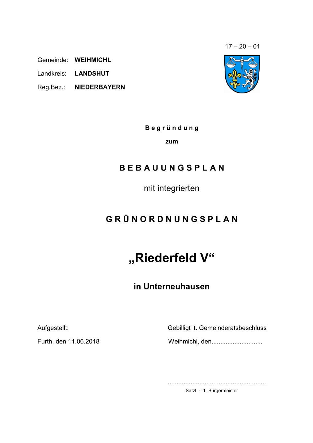 „Riederfeld V“