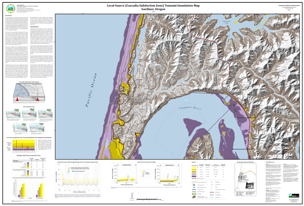 Cascadia Subduction Zone) Tsunami Inundation Map Tsunami Inundation Maps for Gardiner, W
