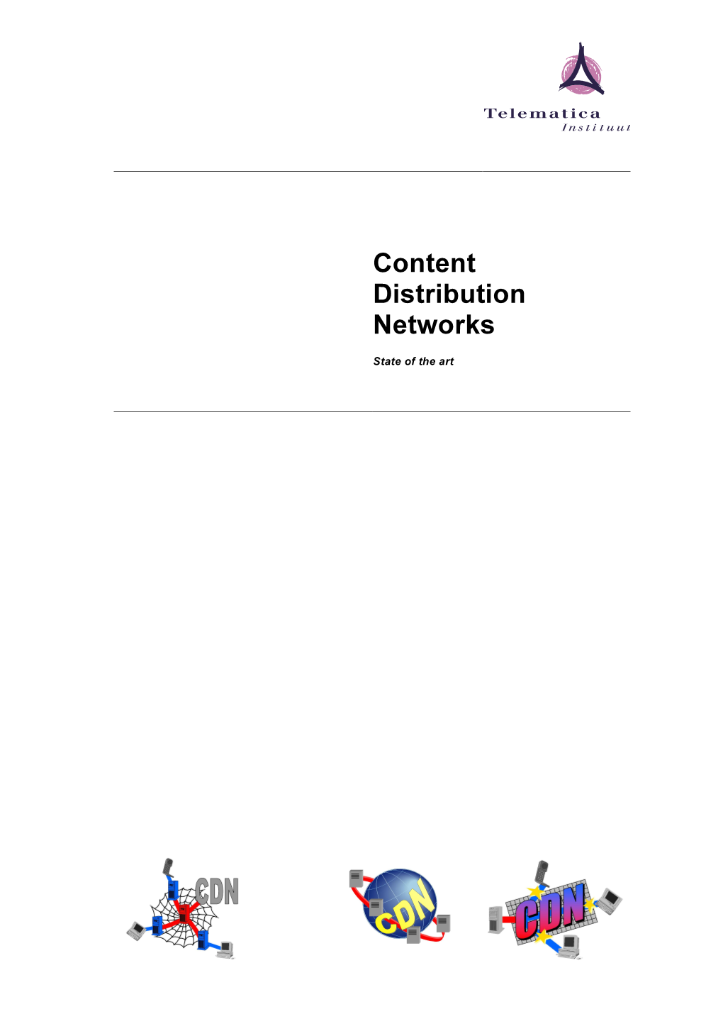 Content Distribution Networks