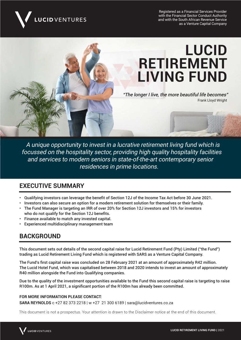 Lucid Retirement Living Fund