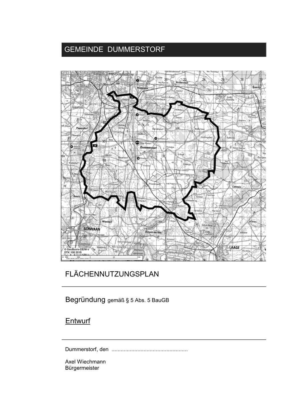 FNP Dummerstorf Rechtswirksam Wird