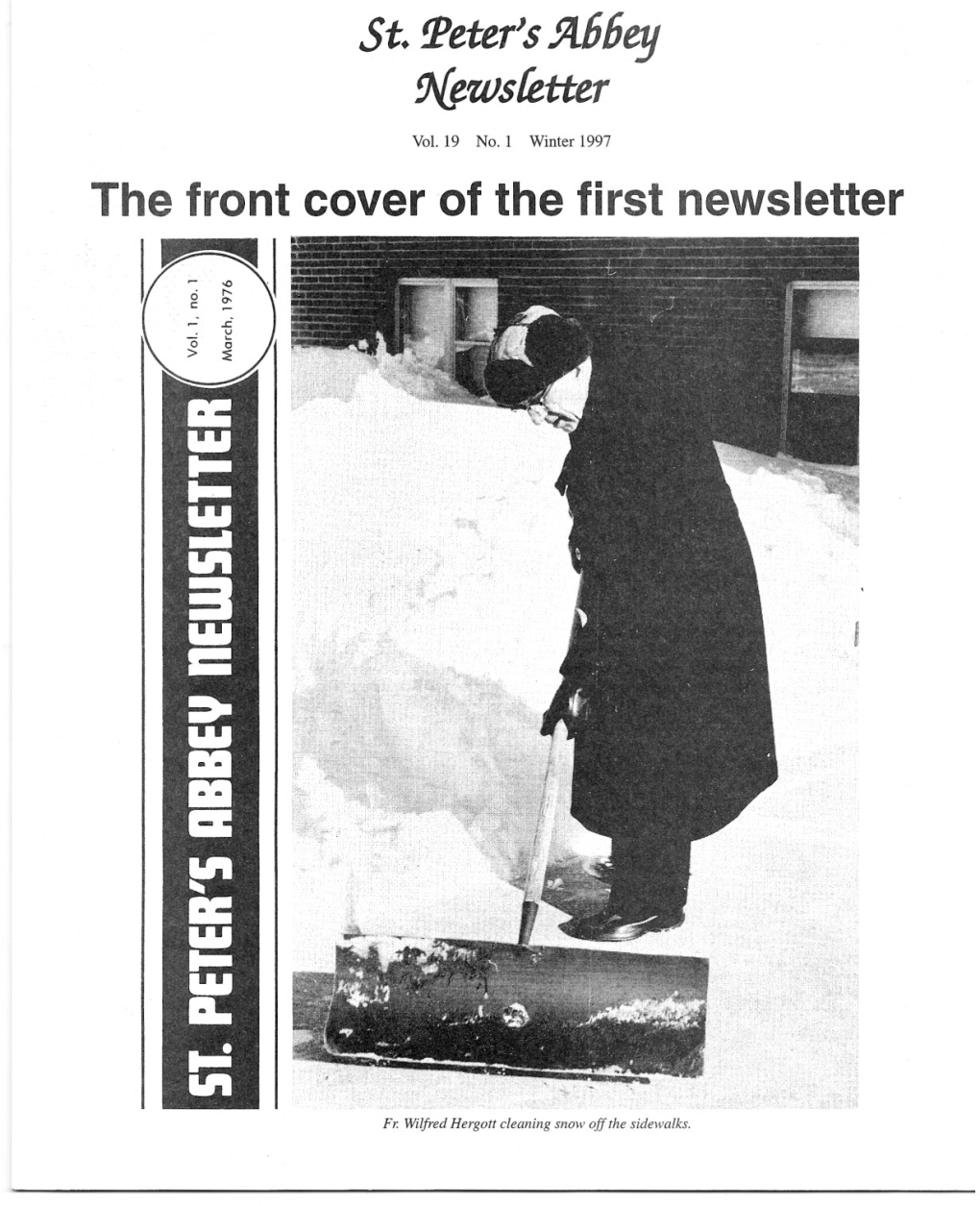 The Front Cover of the First Newsletter F!4