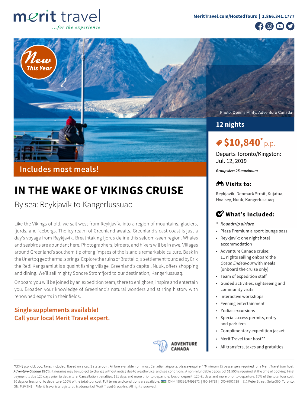 In the Wake of Vikings Cruise