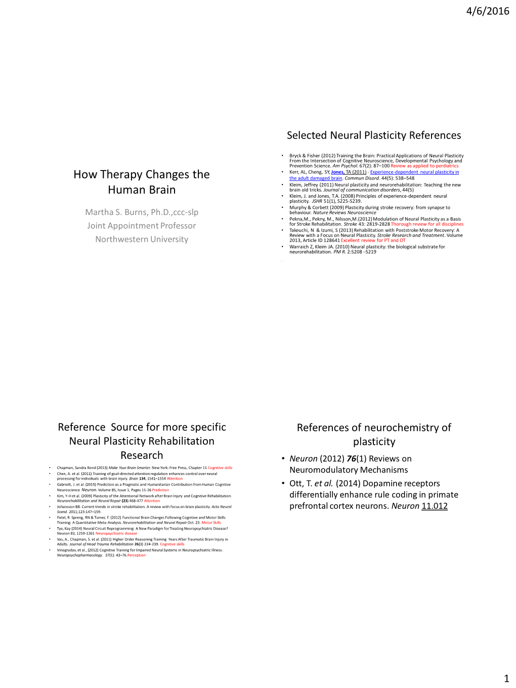 Neuroscience: How Therapy Changes the Human Brain