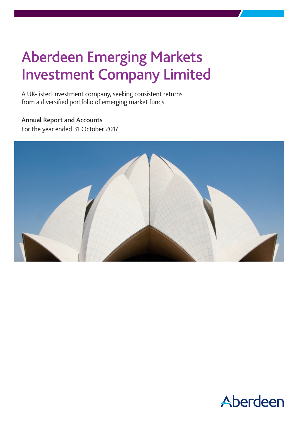 Aberdeen Emerging Markets Investment Company Limited