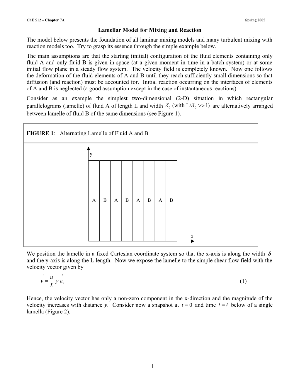 Che512.Lamellar Model for Mixin