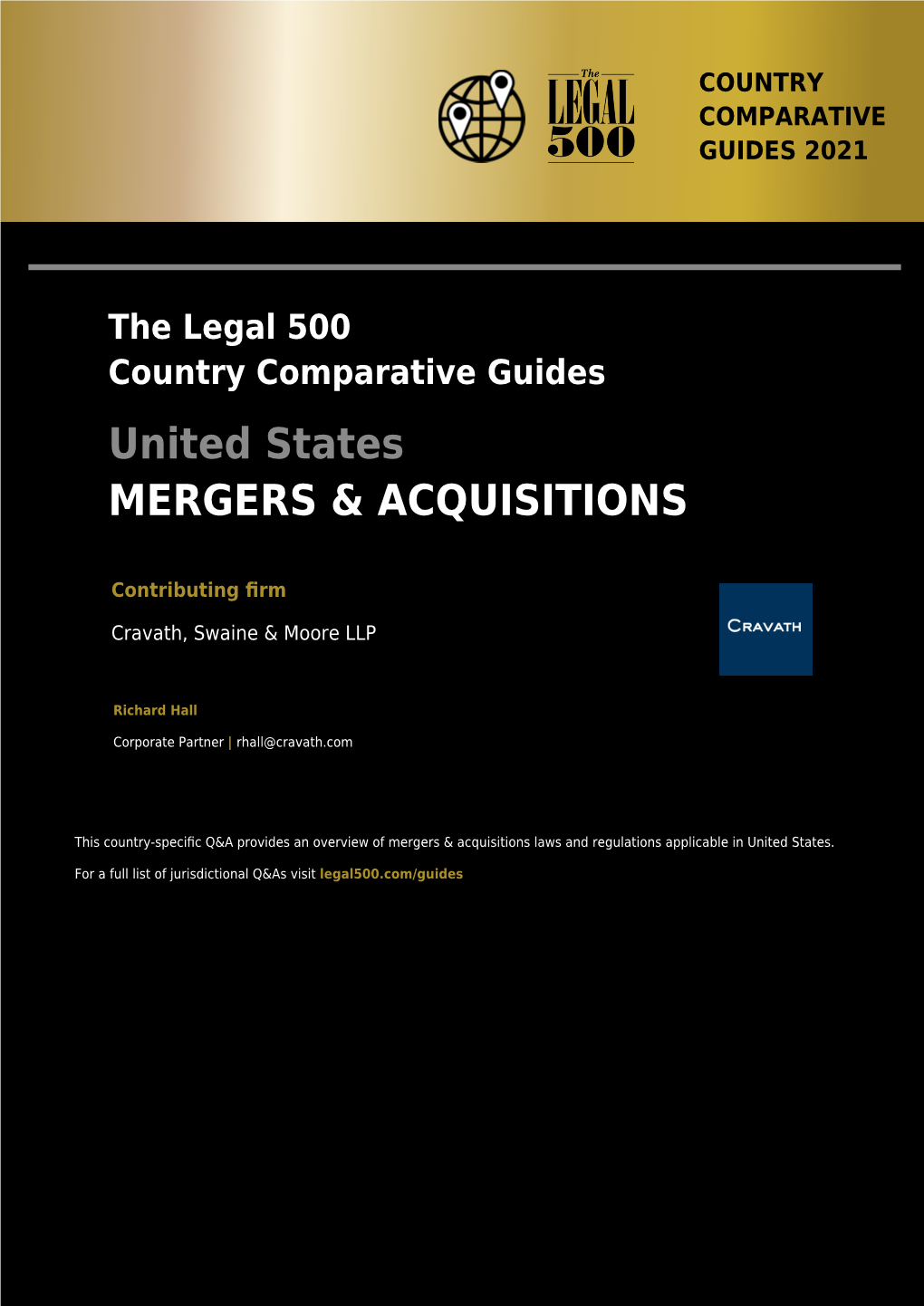 United States MERGERS & ACQUISITIONS