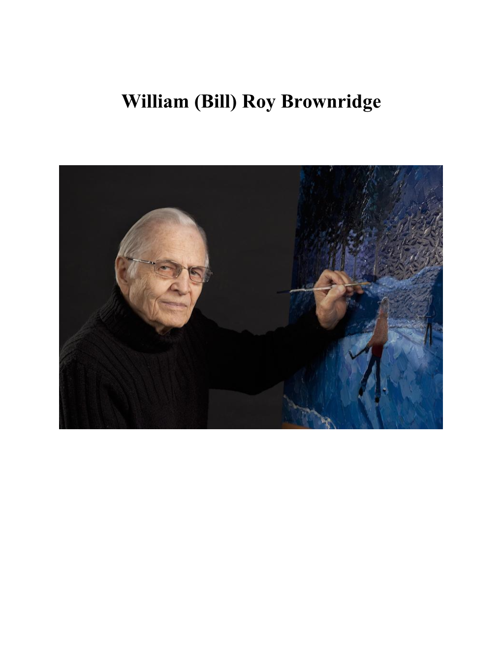 (Bill) Roy Brownridge