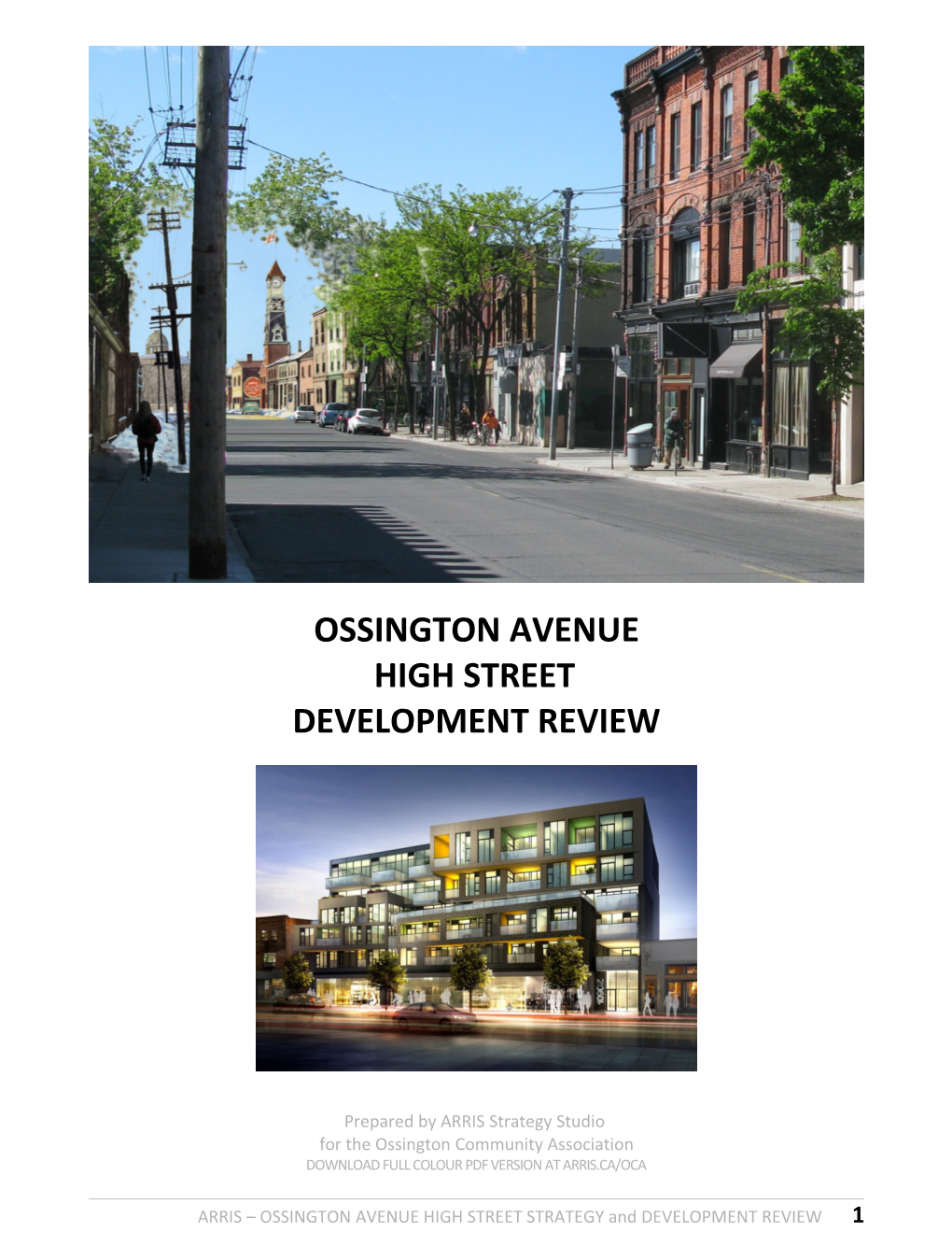 Ossington Avenue High Street Development Review