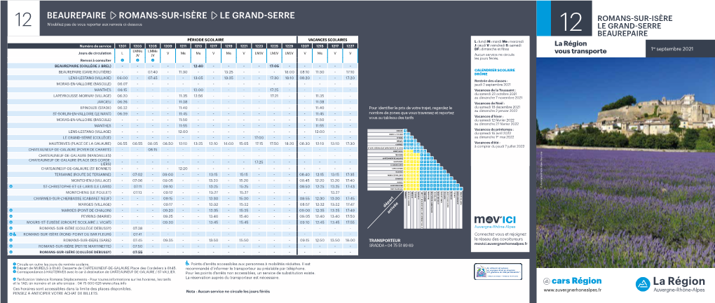 Horaires À Compter Du 1Er Septembre 2021