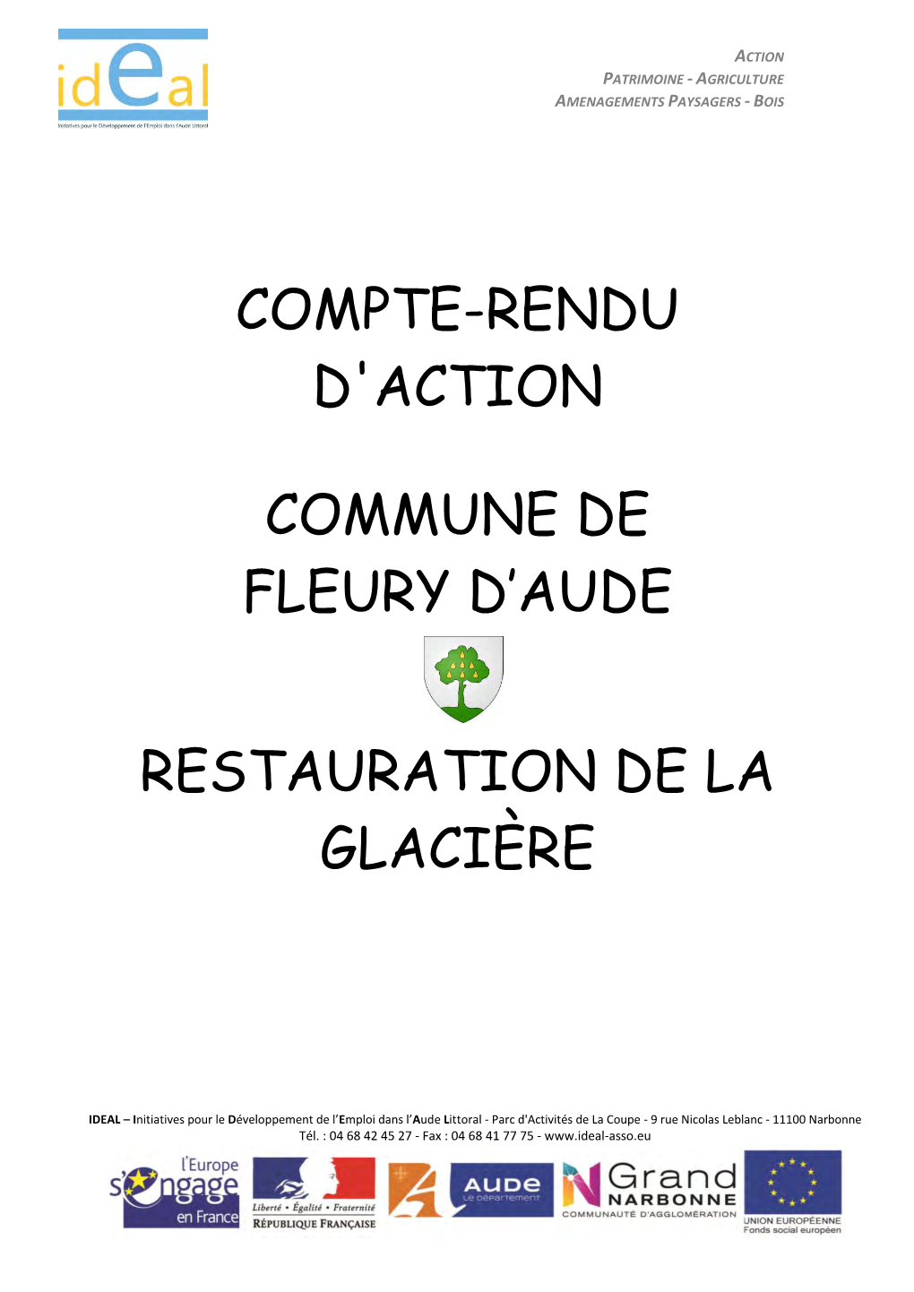 Compte-Rendu D'action Commune De Fleury D'aude