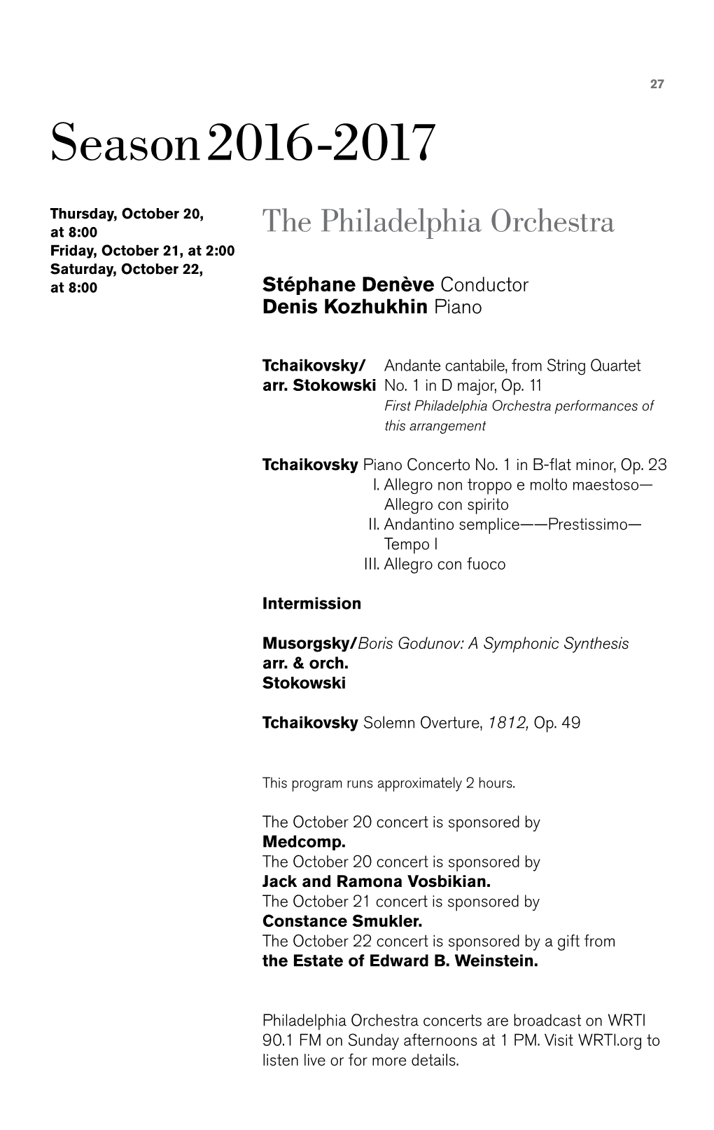 1812 Overture Symphony No