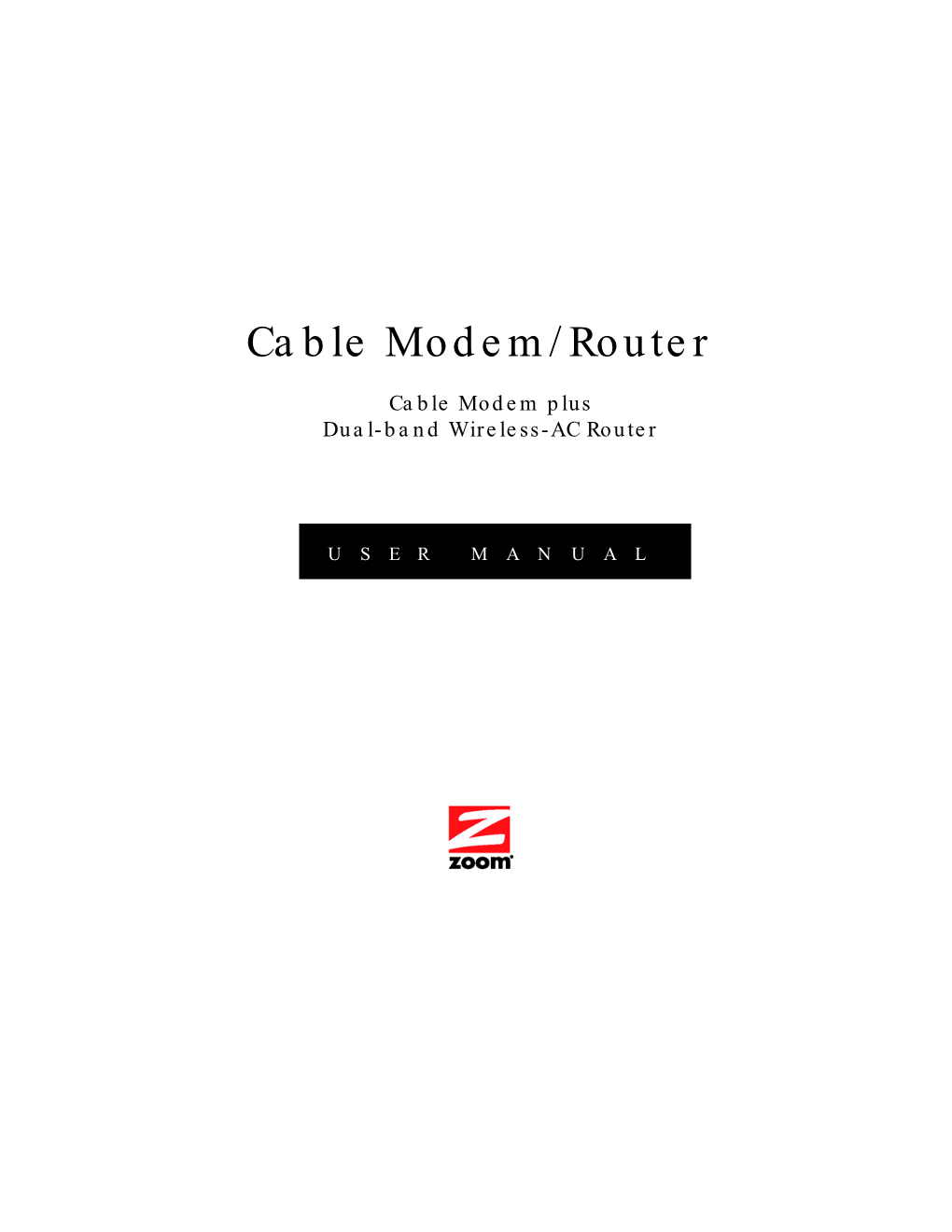 Cable Modem/Router