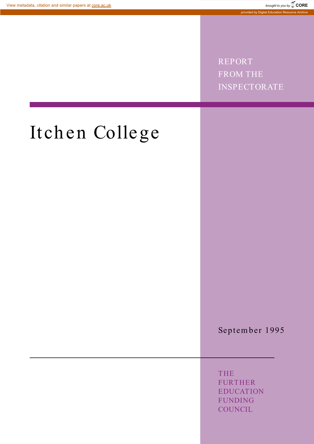 Itchen College