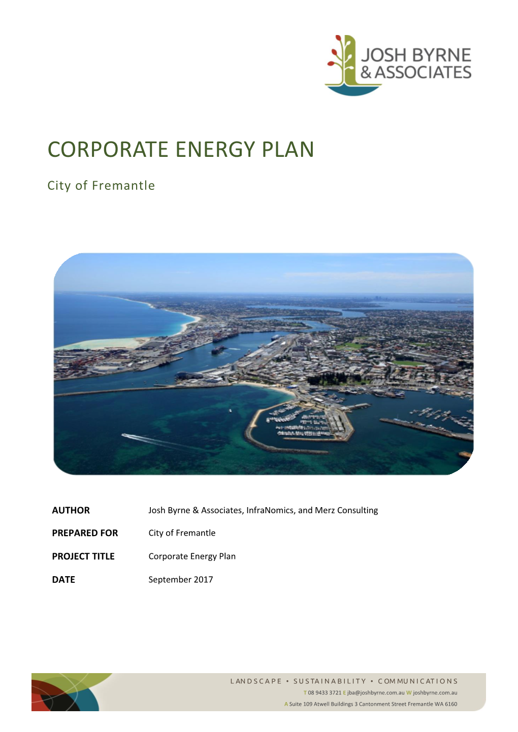 Corporate Energy Plan