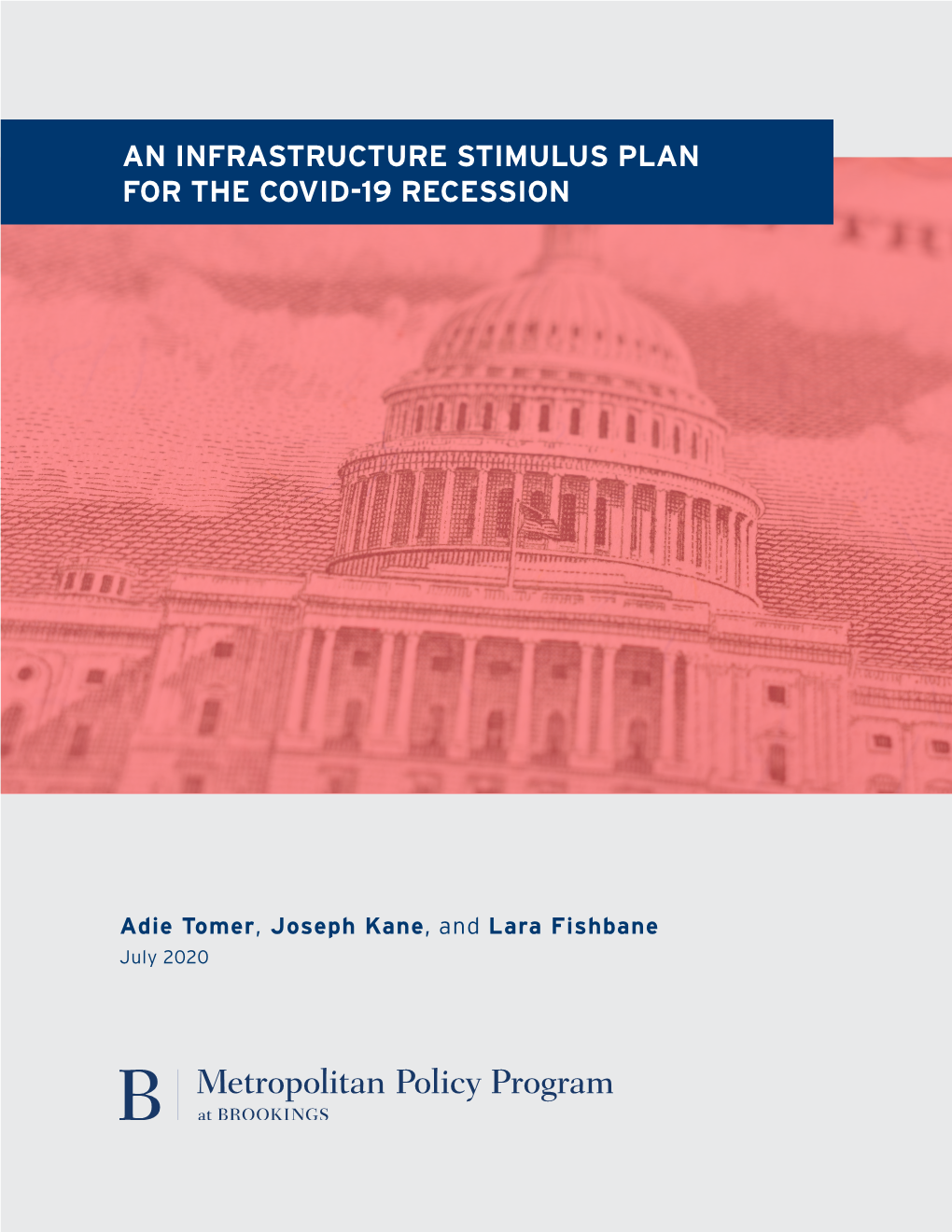 An Infrastructure Stimulus Plan for the Covid-19 Recession