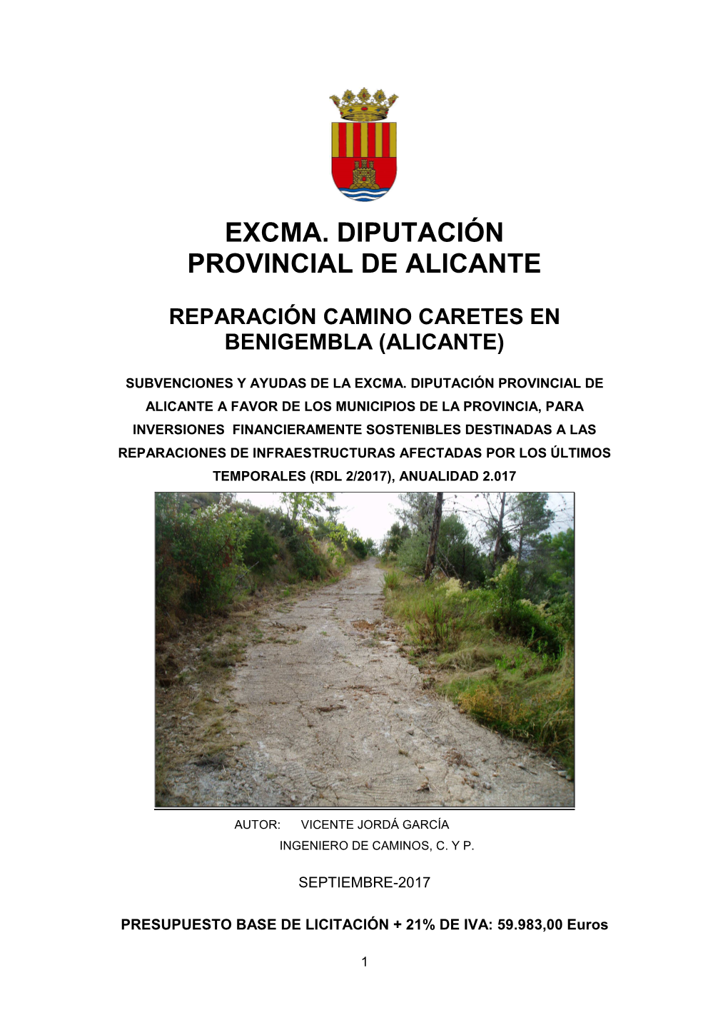 Proyecto-Reparacion-Camino-Caretes-En-Benigembla