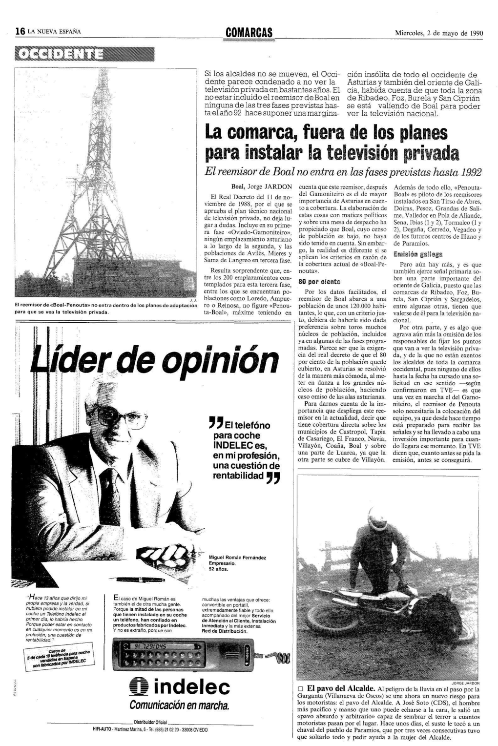 02/05/1990 Publicada En LA NUEVA ESPAÑA