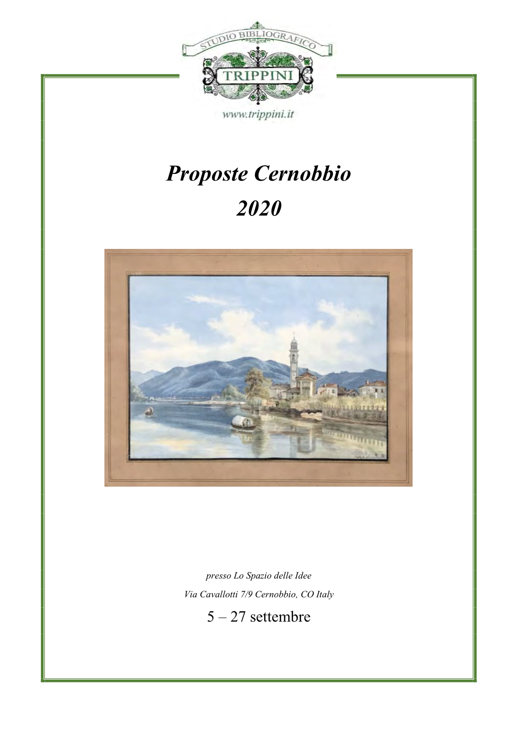 Proposte Cernobbio 2020