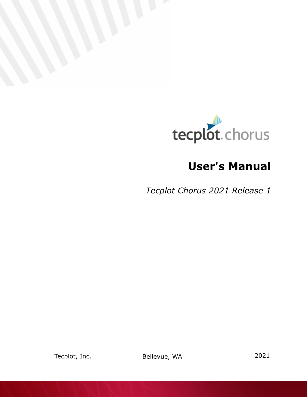 Tecplot Chorus User's Manual