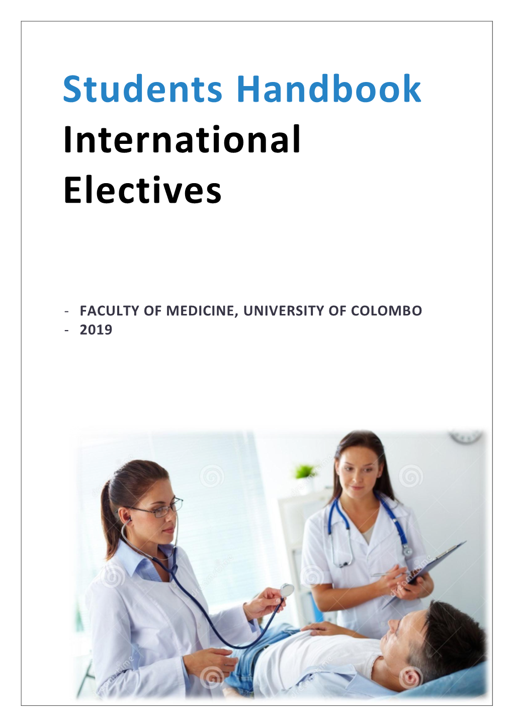 Students Handbook International Electives