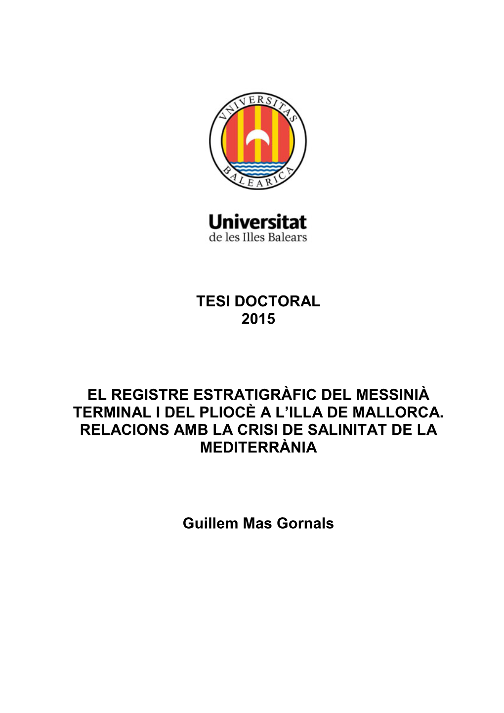 Tesi Doctoral 2015